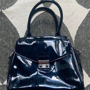 Perfect black crossbody bag with removable and adjustable strap